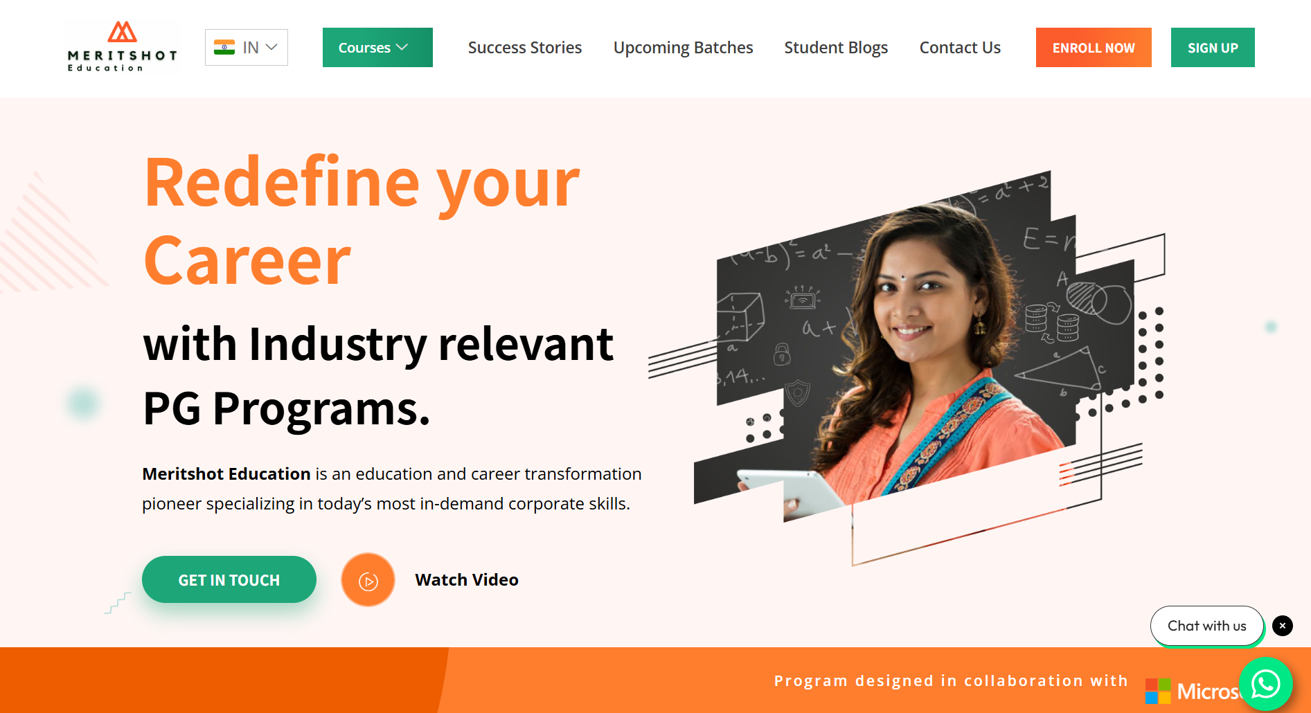 Meritshot showcase image