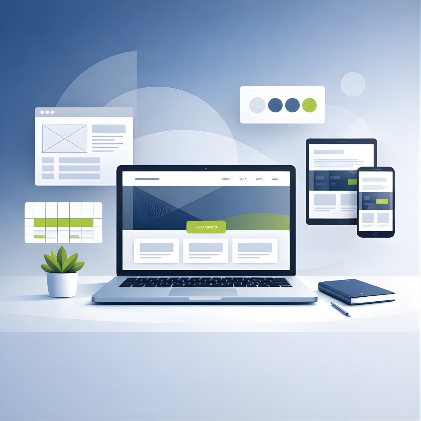 Website design and development services in Tikri Border